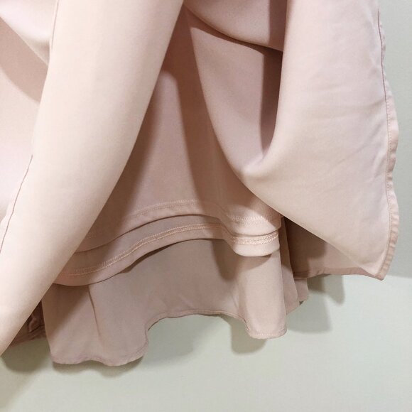 SHOW ME YOUR MUMU Princess Di Maxi Skirt Dusty Blush Crisp M - Picture 7 of 11